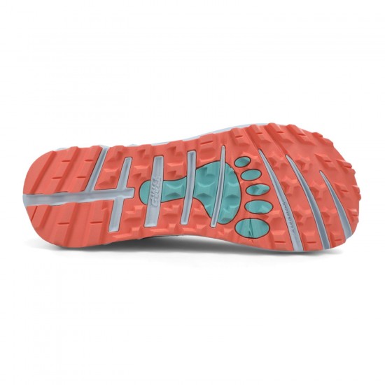 Altra Timp 3 Trail Running Shoes Grey Coral Women