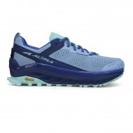 Altra Olympus 4 Trail Running Shoes Navy Light Blue Women